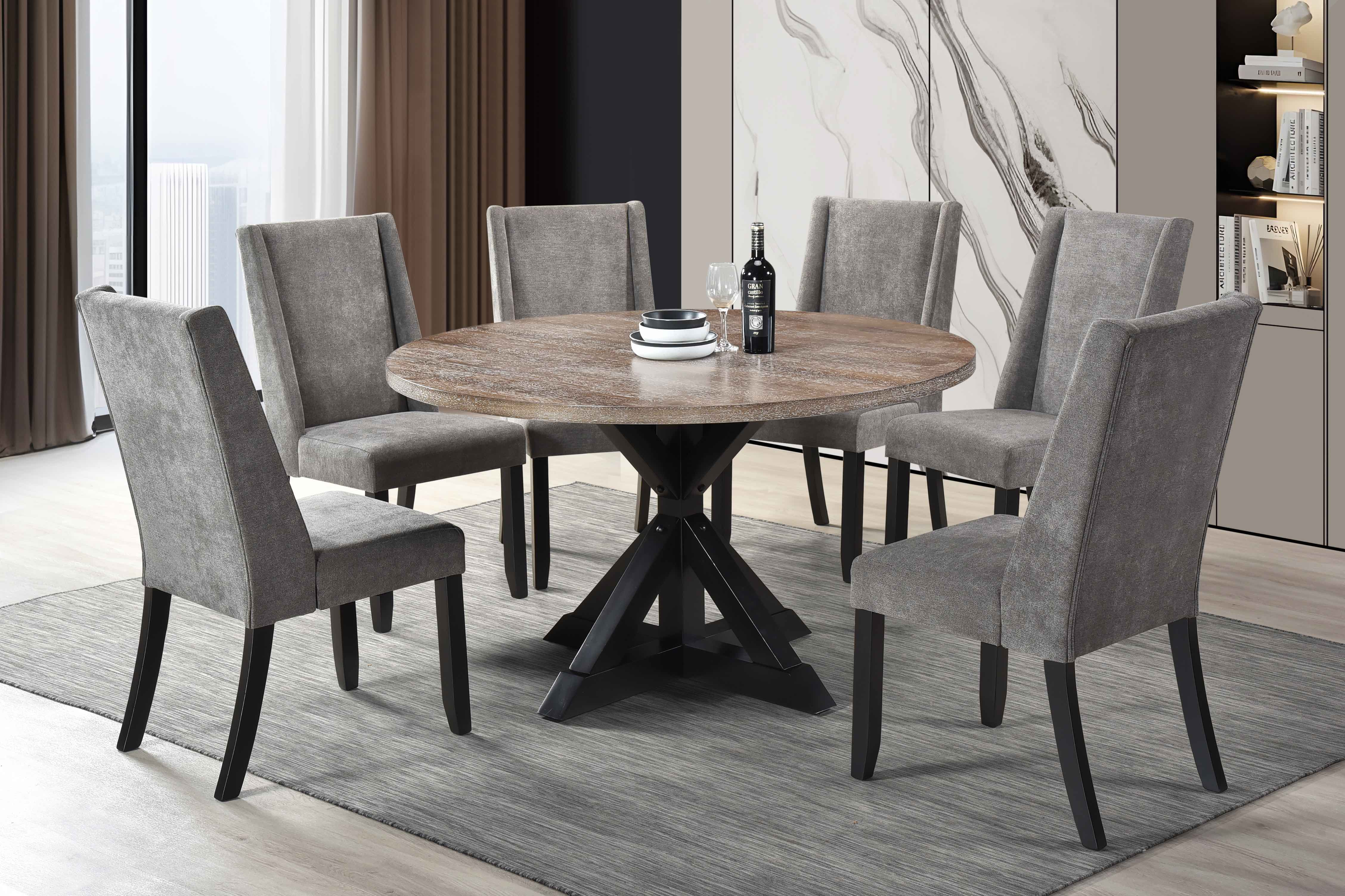 Comedor ELITE redondo 6 sillas